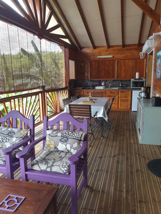 Gite 4 Etoiles, La Vieille Sucrerie St Claude Guadeloupe, Jacuzzi Spa Privatif, Vue Exceptionnelle Sur La Mer Des Caraibes Basse-Terre Dış mekan fotoğraf
