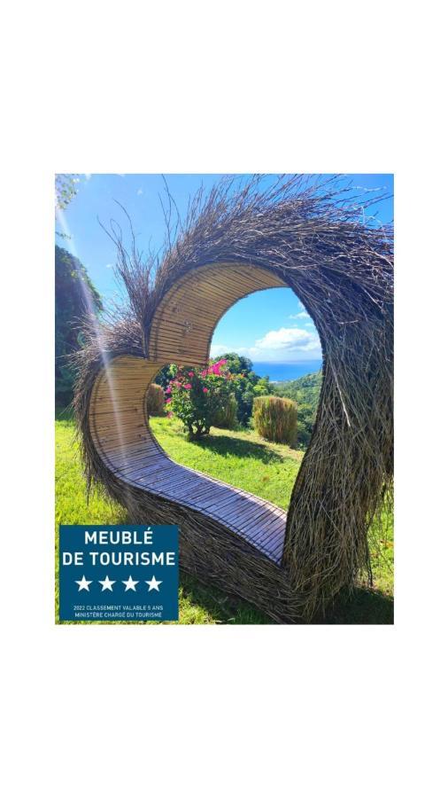 Gite 4 Etoiles, La Vieille Sucrerie St Claude Guadeloupe, Jacuzzi Spa Privatif, Vue Exceptionnelle Sur La Mer Des Caraibes Basse-Terre Dış mekan fotoğraf