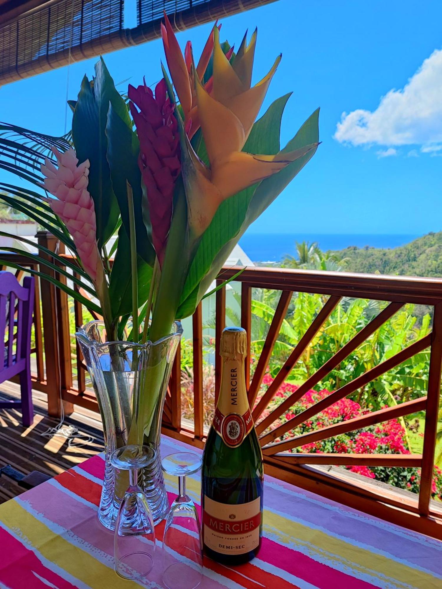 Gite 4 Etoiles, La Vieille Sucrerie St Claude Guadeloupe, Jacuzzi Spa Privatif, Vue Exceptionnelle Sur La Mer Des Caraibes Basse-Terre Dış mekan fotoğraf